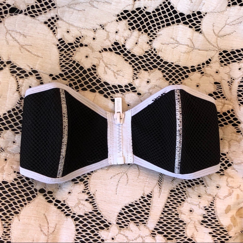 Triangl bikini top